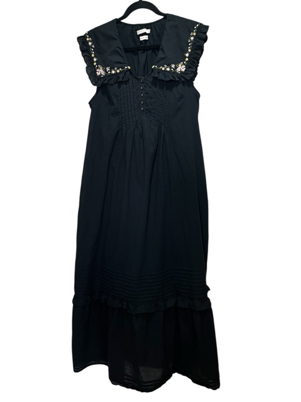 Christy Dawn The Carolina Dress In Night Embroider M - Picture 5 of 12